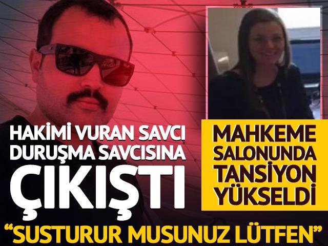 Hakimi vuran savcı, duruşma savcısına &ccedil;ıkıştı