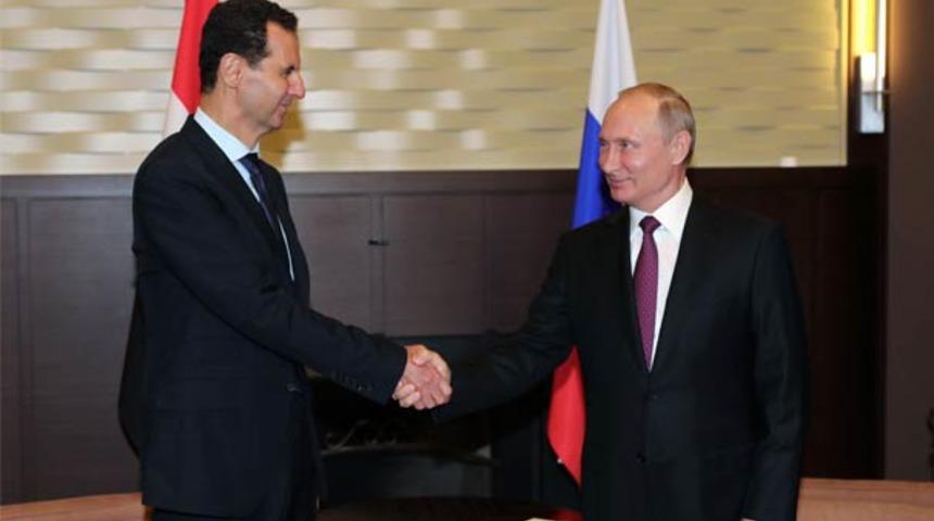 Putin ve Esad Soçi’de bir araya geldi