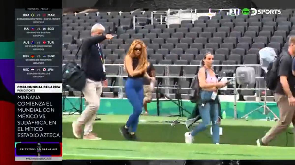Dünya Kupası nda viral olan anlar: Shakira yı görünce canlı yayını bıraktı! 1
