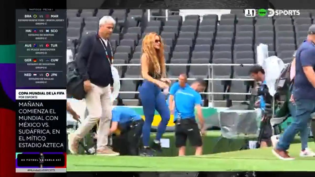 Dünya Kupası nda viral olan anlar: Shakira yı görünce canlı yayını bıraktı! 2