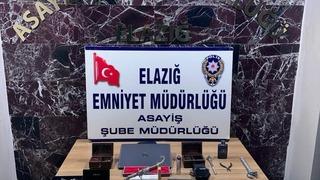 Elazığ’da 7 milyon liralık ziynet eşyası çalan 4 şüpheli tutuklandı