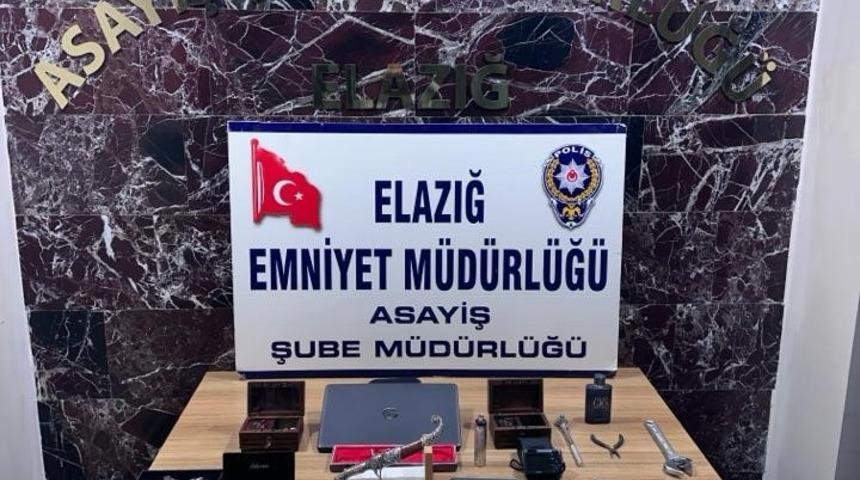 Elazığ&rsquo;da 7 milyon liralık ziynet eşyası &ccedil;alan 4 ş&uuml;pheli tutuklandı