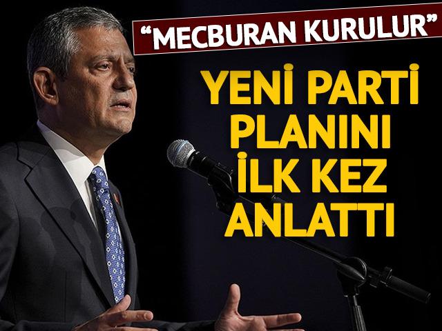 &Ouml;zg&uuml;r &Ouml;zel'den yeni parti a&ccedil;ıklaması