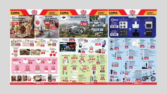 BİM'e DJI Drone geliyor! 19 Haziran 2026 BİM kataloğu 