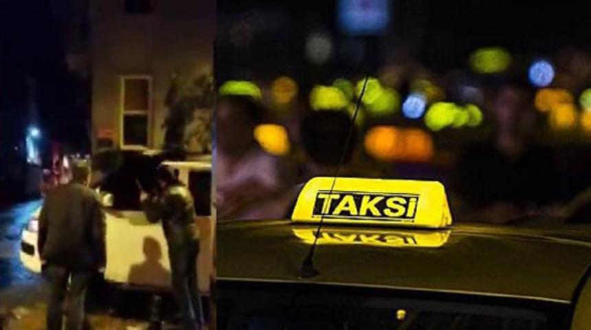 İstanbul&rsquo;da UBER s&uuml;r&uuml;c&uuml;s&uuml;n&uuml; taksiciler darp etti