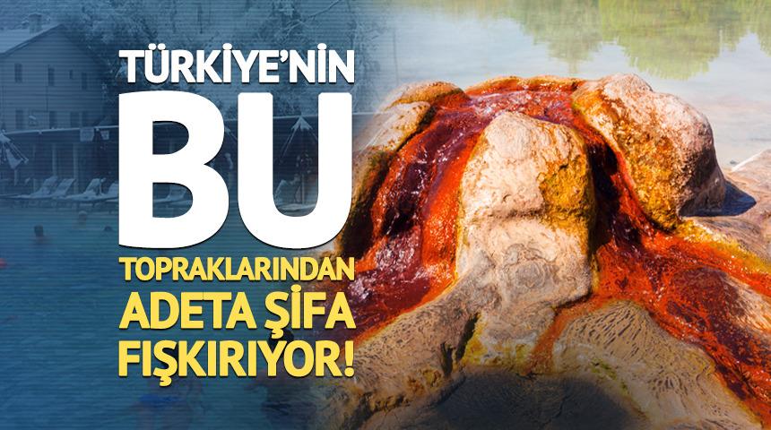 T&uuml;rkiye&rsquo;nin bu toprağından şifa fışkırıyor! Uzmanlar bile şaşkın