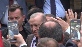 Cumhurbaşkanı Erdoğan vatandaşlarla sohbet etti