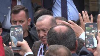 Cumhurbaşkanı Erdoğan, Edirne'de vatandaşlarla sohbet etti