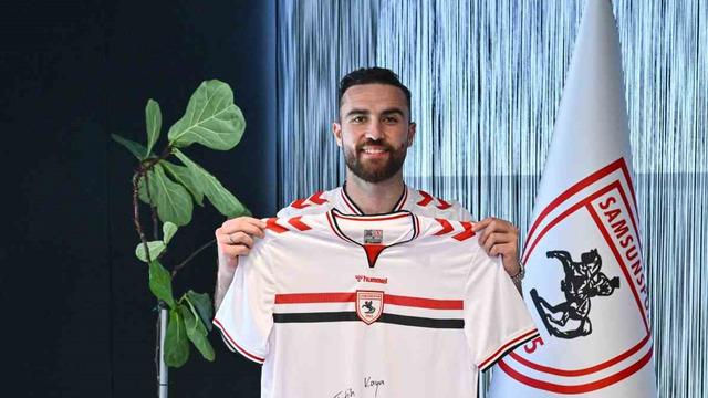 Samsunspor’da sezonun ilk transferi Fatih Kaya