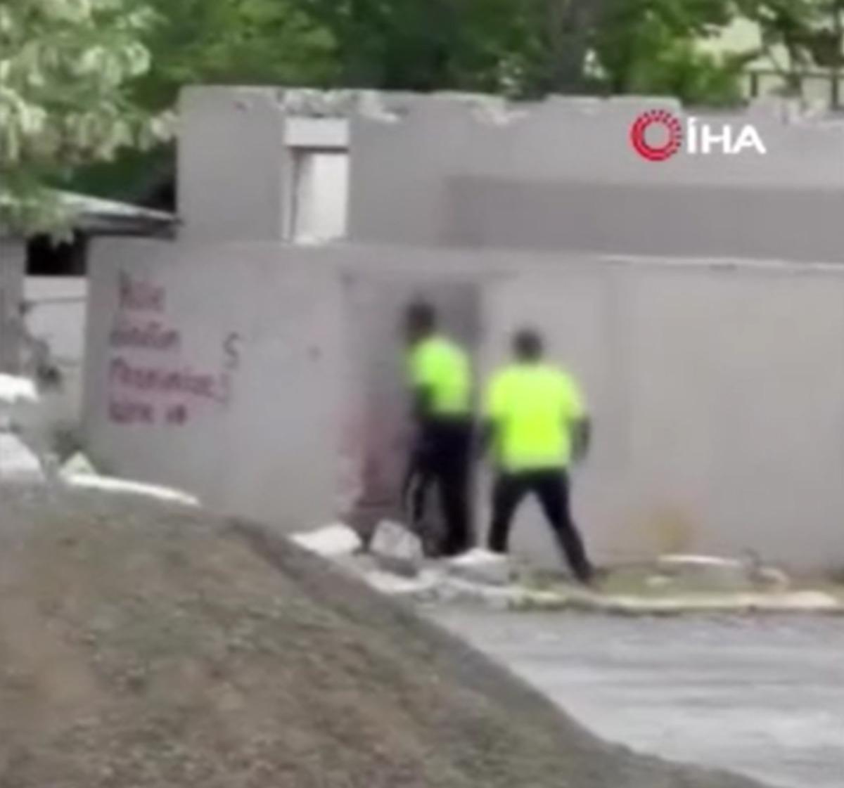 Iğdır&rsquo;da iki trafik polisinin bir kişiyi darbettiği iddiası: G&ouml;r&uuml;nt&uuml; g&uuml;ndem oldu 3