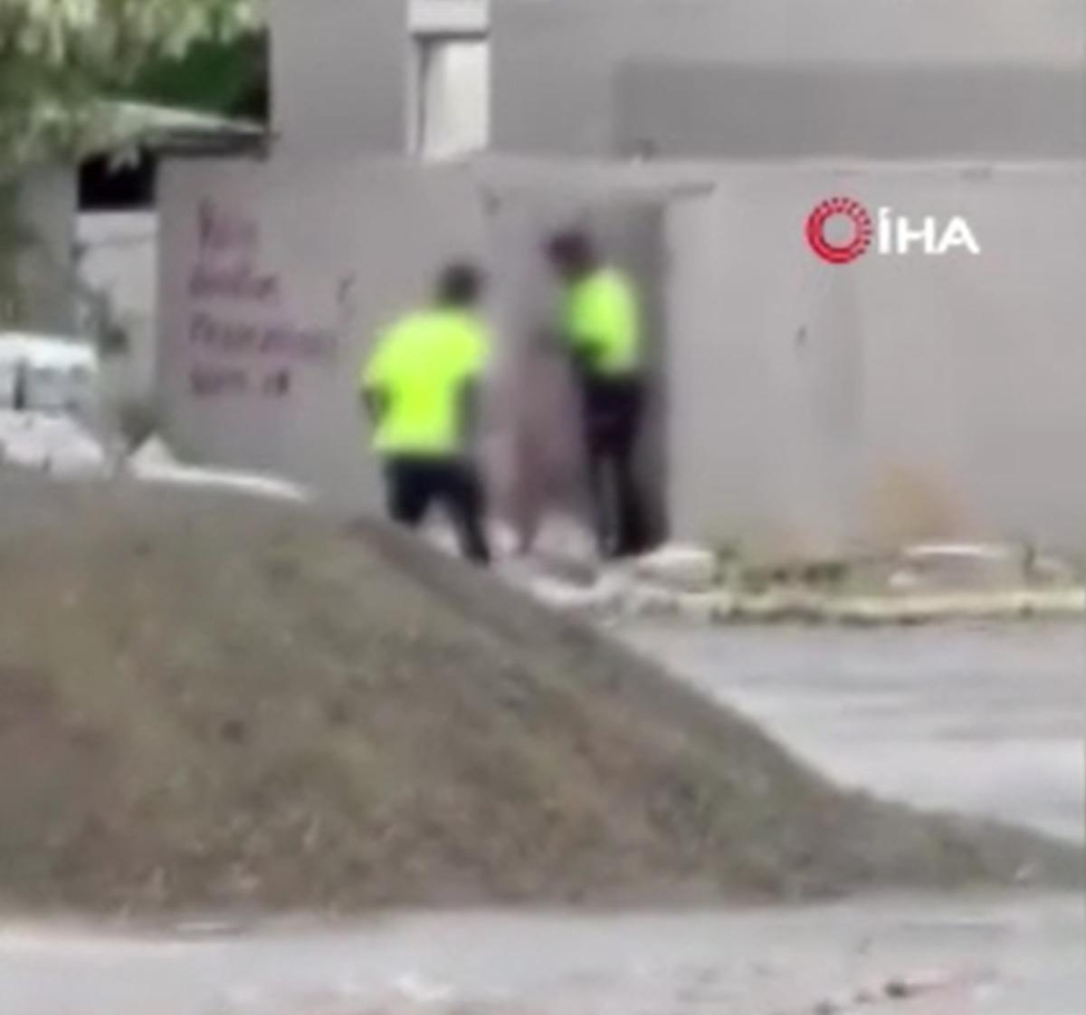 Iğdır&rsquo;da iki trafik polisinin bir kişiyi darbettiği iddiası: G&ouml;r&uuml;nt&uuml; g&uuml;ndem oldu 2