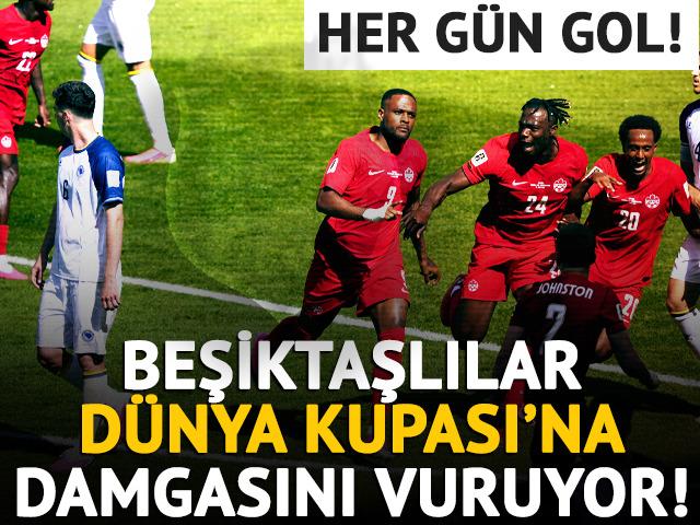 D&uuml;nya Kupası'na Beşiktaş'ın golc&uuml;leri damgasını vuruyor! Şimdi de Cyle Larin attı