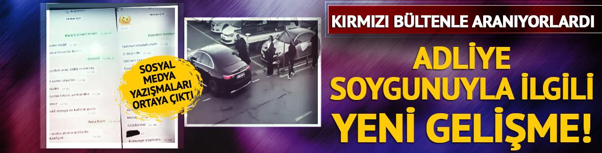 Adliye soygunundaki 2 firari ş&uuml;pheli teslim oldu