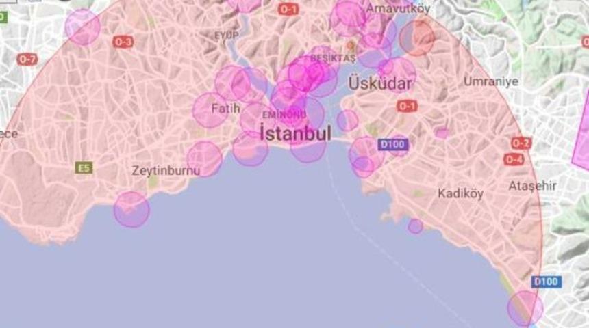 İstanbul'da uçuş yasağı