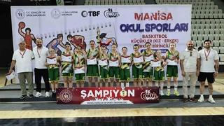 Basketbolun geleceği Manisa’da parladı