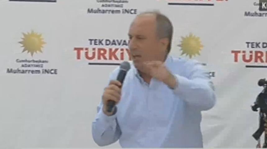 Muharrem İnce'den sert TRT tepkisi: Haram ediyorum 