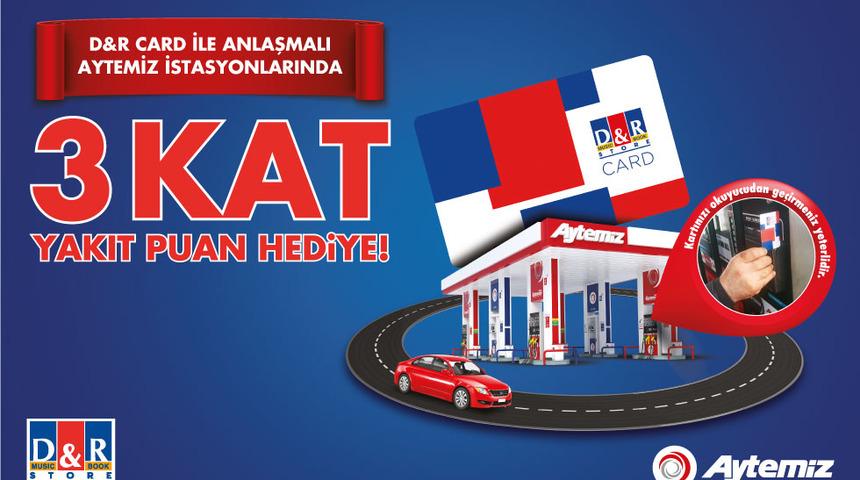 Aytemiz’den D&R Card sahiplerine 3 kat puan fırsatı
