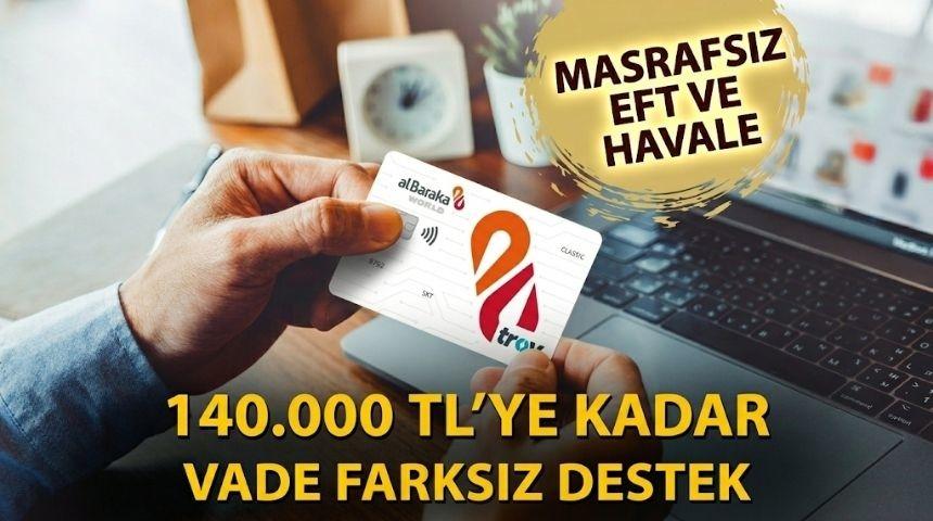 Vade Farksız 140.000 TL&rsquo;ye Varan Destek!