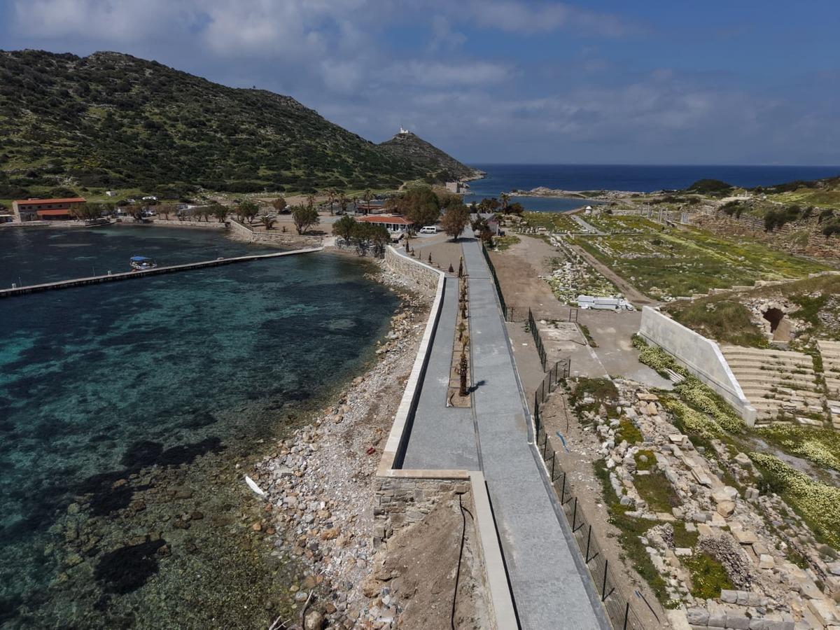 Bakan Ersoy Knidos a yeni soluk katan düzenlemeleri paylaştı 3