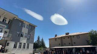 Hakkari’de nadir doğa olayı! UFO sanıldı, gerçek sonradan ortaya çıktı