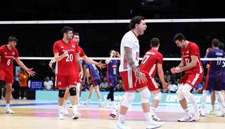 A Milli Erkek Voleybol Takımı, Fransa&rsquo;yı 3-0 mağlup etti