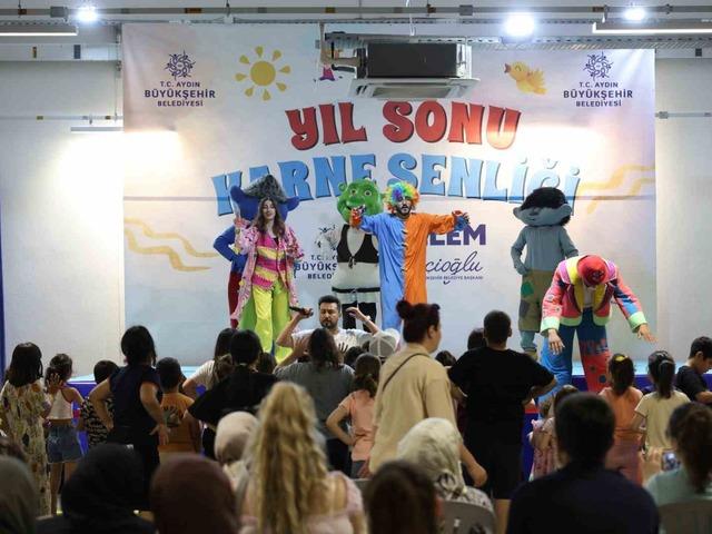 Aydın&rsquo;da yıl sonu karne şenliği başladı