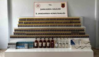 Şanlıurfa&rsquo;da 2 bin 558 paket g&uuml;mr&uuml;k ka&ccedil;ağı sigara ele ge&ccedil;irildi