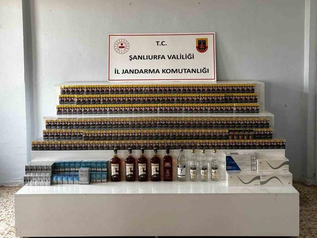 Şanlıurfa&rsquo;da 2 bin 558 paket g&uuml;mr&uuml;k ka&ccedil;ağı sigara ele ge&ccedil;irildi
