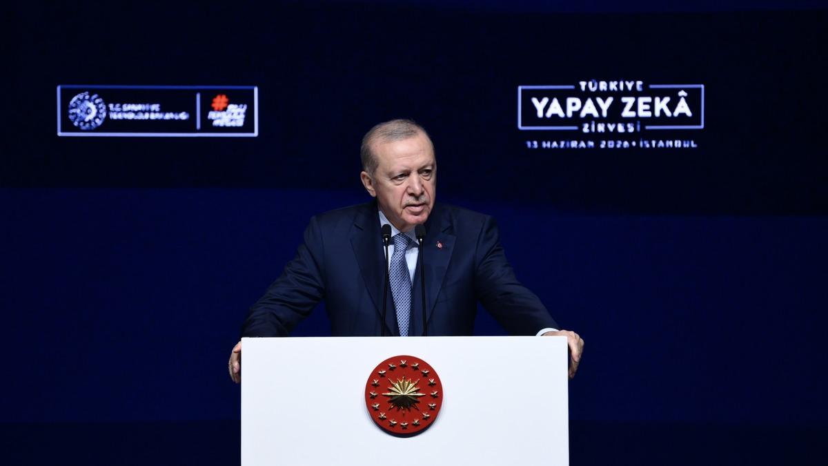 umhurbaşkanı Erdoğan'dan önemli 'yapay zeka' çıkışı