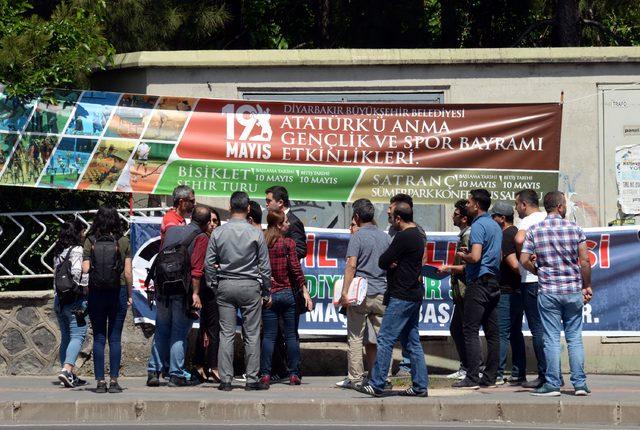 HDP mitingindeki patlamaya ilişkin olay yerinde keşif yapıldı