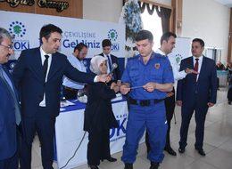 Kütahya'da TOKİ'den 238 kişi ev sahibi oldu