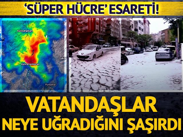 Başkent Ankara'da 'S&uuml;per h&uuml;cre' esareti! Yollar beyaza b&uuml;r&uuml;nd&uuml;