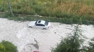 Ankara'da dolu ve sağanak yağış etkili oldu