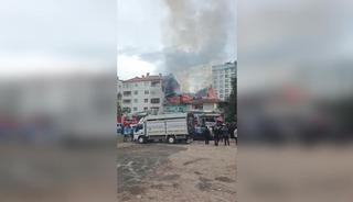 Ankara Kızılcahamam'da yangın