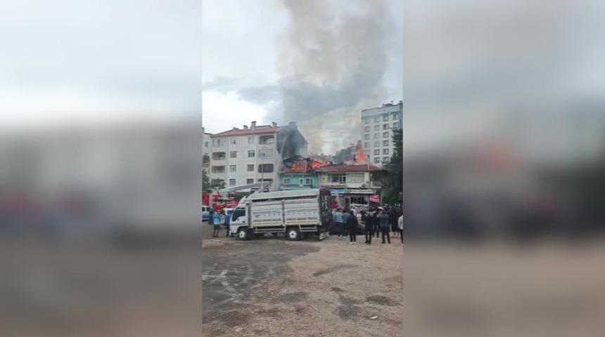 Ankara Kızılcahamam'da yangın