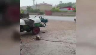 Niğde'de dolu yağışı! Meteoroloji'den uyarı geldi