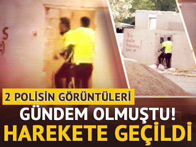 Yer: Iğdır... 2 polisin darp g&ouml;r&uuml;nt&uuml;leri g&uuml;ndem olmuştu: Harekete ge&ccedil;ildi!