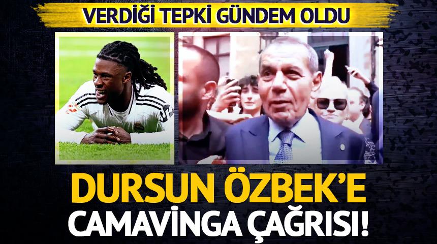 Dursun &Ouml;zbek'e s&uuml;rpriz Eduardo Camavinga &ccedil;ağrısı! Verdiği tepki dikkatlerden ka&ccedil;madı