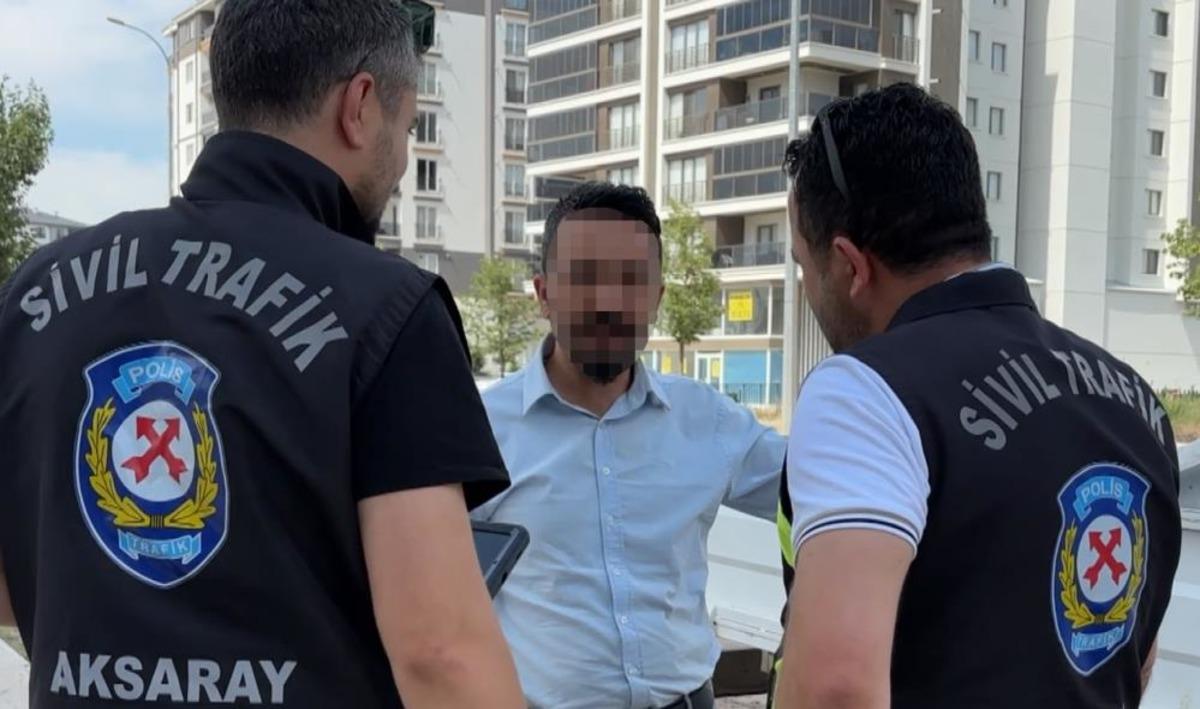 Aracına sahte plaka taktı, yakalanınca "işimiz acildi" dedi 1