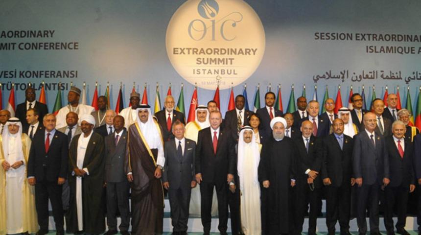 Cumhurbaşkanı Erdoğan'dan Kudüs Zirvesi'nde İsrail ve ABD'ye sert sözler!