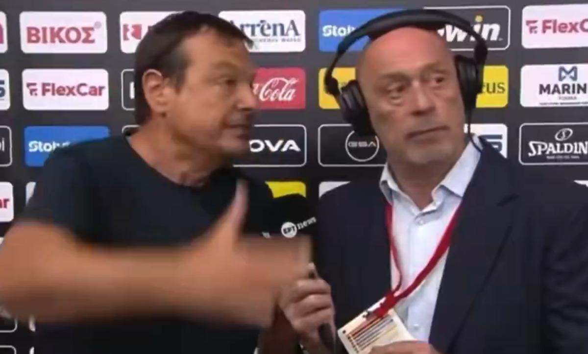 Yunanistan da olaylı final! Yumruklar havada uçuştu, Ergin Ataman isyan etti 1