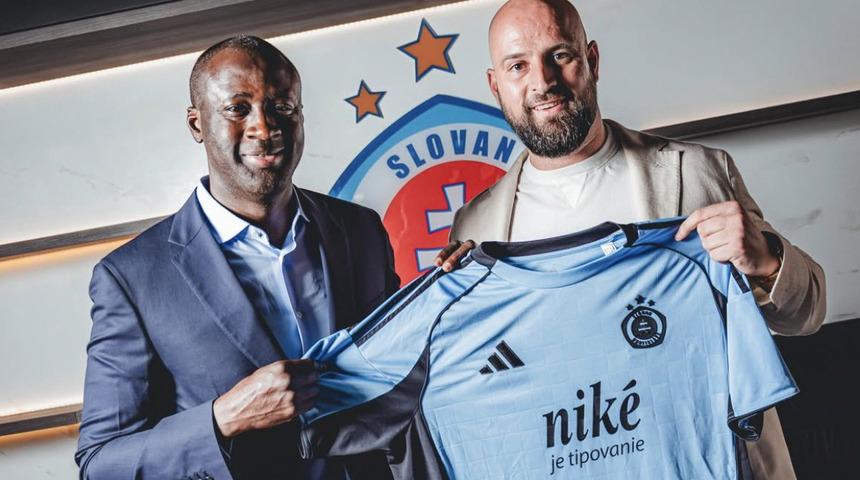 Yaya Toure, Slovan Bratislava'nın yeni teknik direkt&ouml;r&uuml; oldu