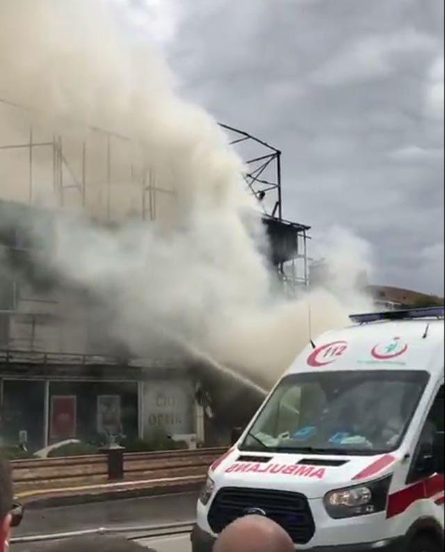 İzmir'de korkutan yangın