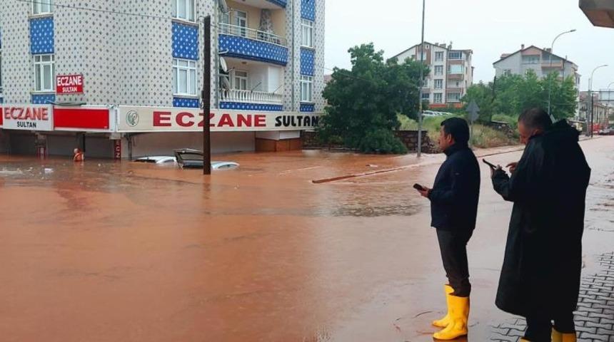 Kırşehir'de saatte metrekareye 56,4 kilogram yağış d&uuml;şt&uuml;