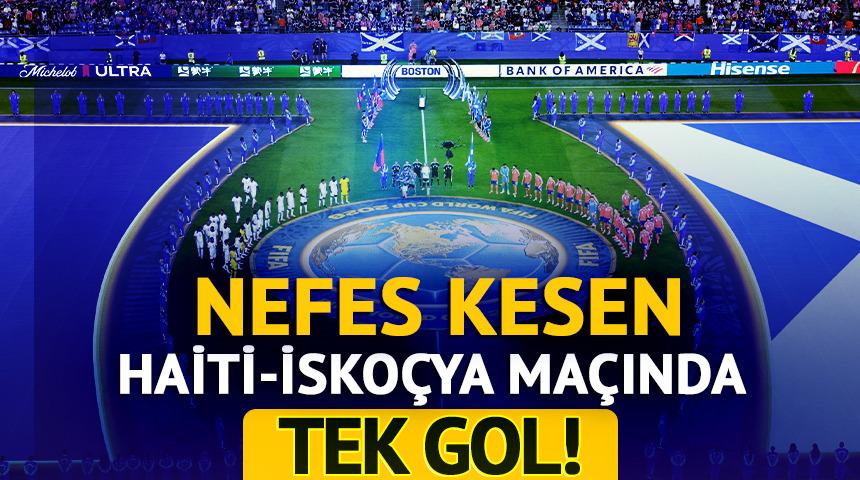 İsko&ccedil;ya Haiti'yi yenerek 36 senelik hasrete son verdi!