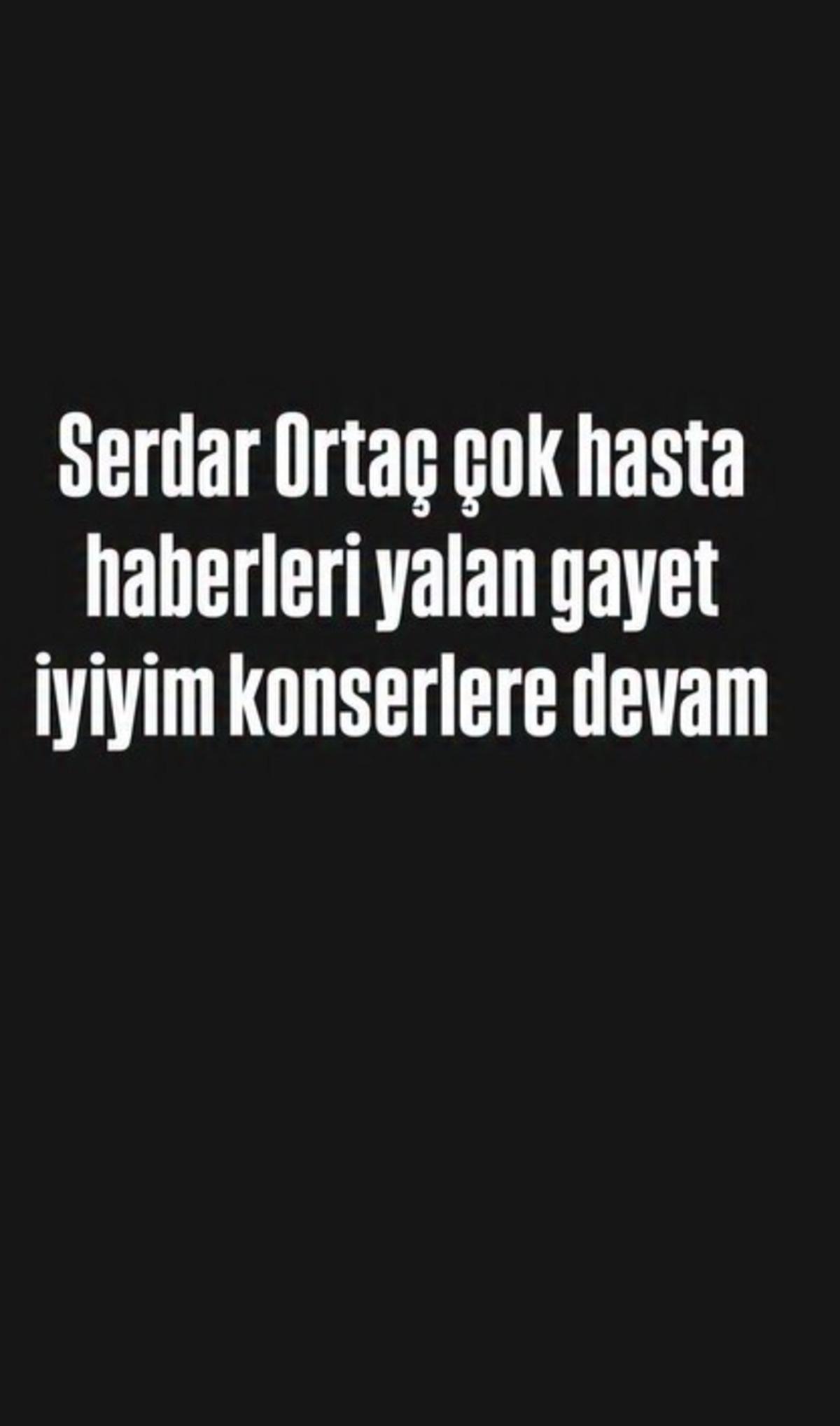Günlerdir tedavi altında denmişti! Serdar Ortaç ın sağlık durumu nasıl? Açıklama geldi 2