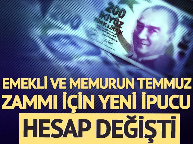 Emekli ve memurun Temmuz zammı i&ccedil;in yeni ipucu: Tahmin değişti