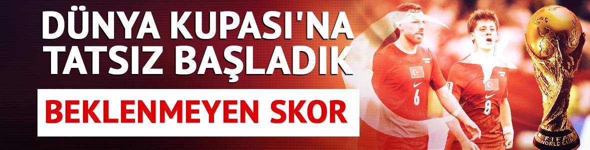 D&uuml;nya Kupası'na tatsız başladık! Milliler Avustralya'ya kaybetti