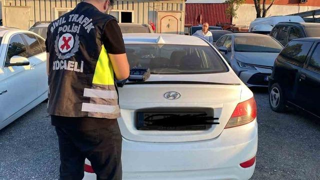 Kocaeli’de korsan taksi sürücüsü ve yolcuya ceza