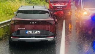 Ordu&rsquo;da 3 aracın karıştığı kazada 6 kişi yaralandı